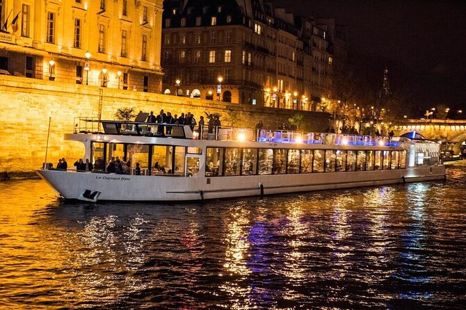Paris Seine River Cruise With Panoramic Dinner Tour - Tour Highlights