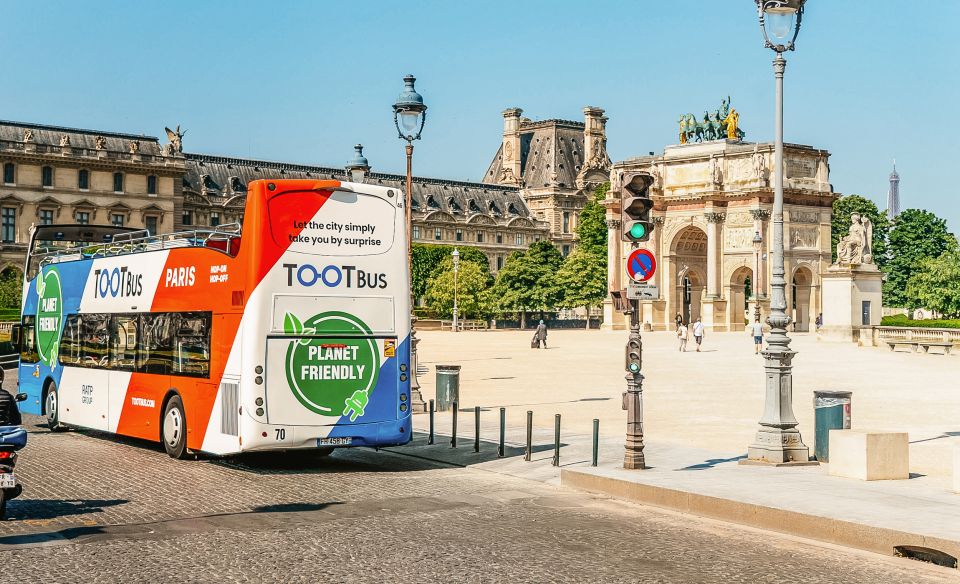 Paris: Tootbus Hop-on Hop-off Discovery Bus Tour - Key Points