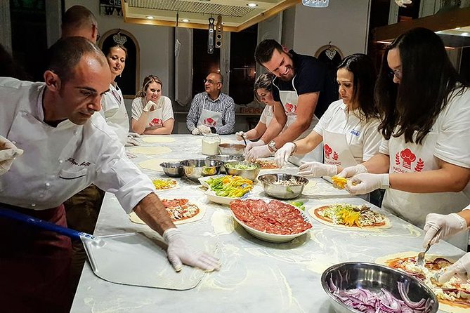 Pizza and Gelato Making Class in Rome (SHARED)