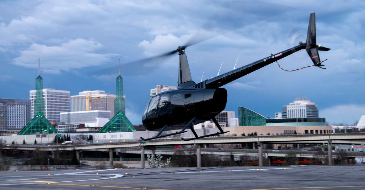 Portland: Downtown Helicopter Tour With Narration - Tour Duration and Highlights