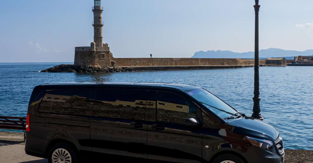 Private Airport Transfers From Chania Airport to Vamos - Key Points