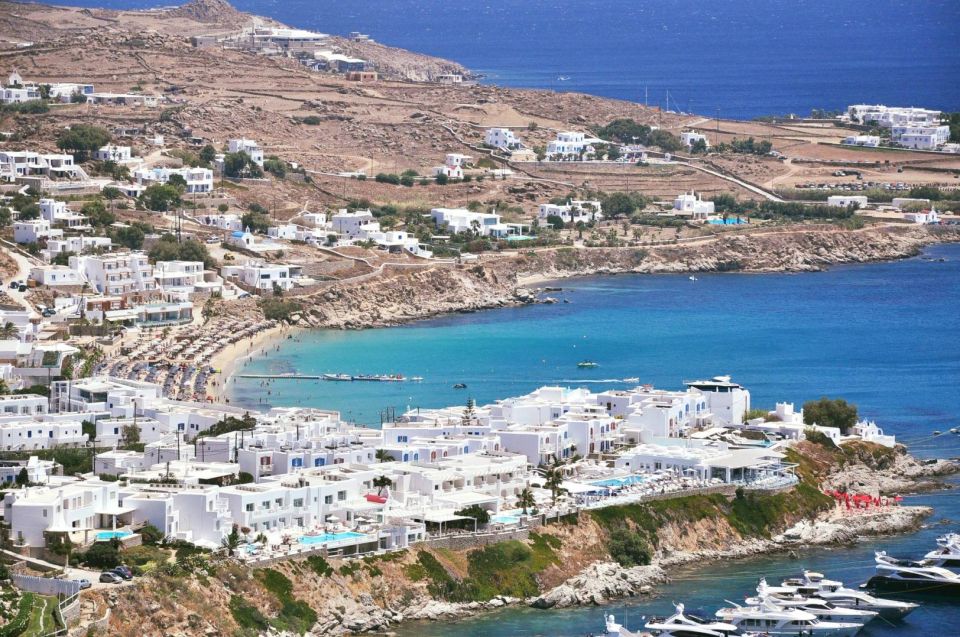 Private Boat Cruise to the South Coast of Mykonos - Key Points