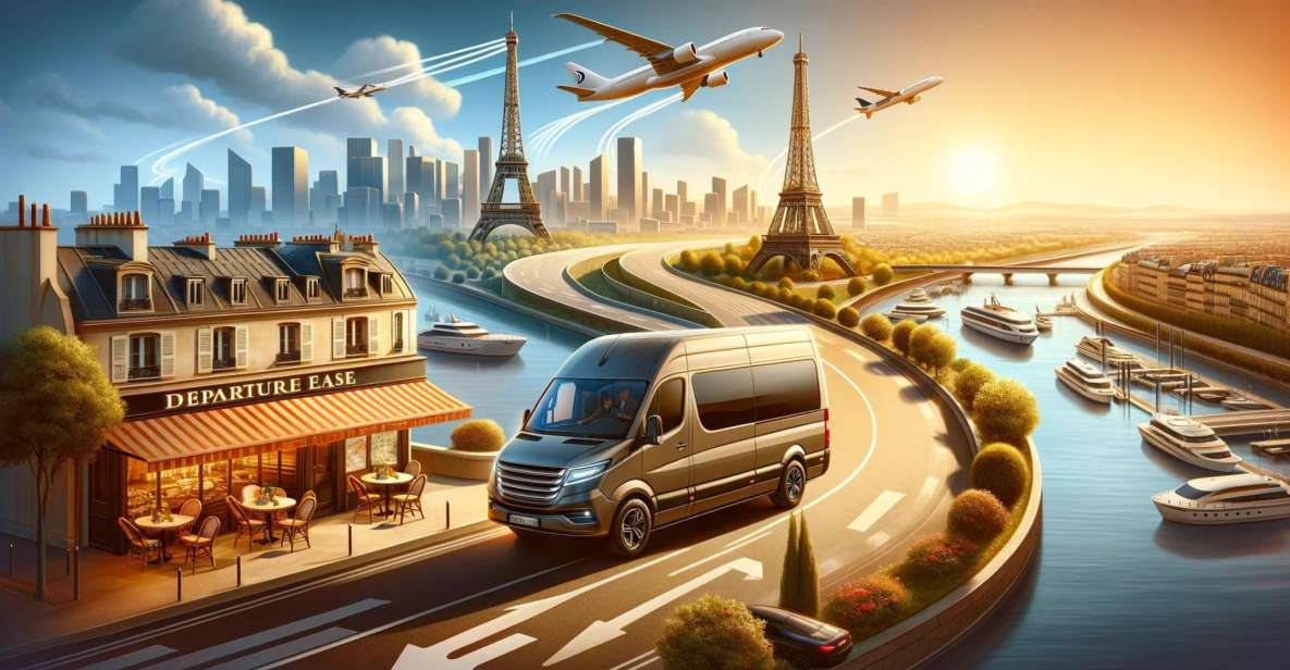 Private Van Transfer From Paris to CDG Airport - Key Points