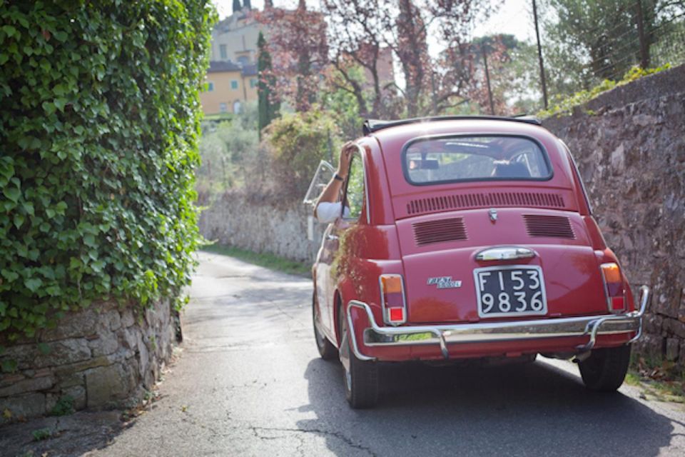 Private Vintage Fiat 500 Tour From Florence With Lunch - Key Points