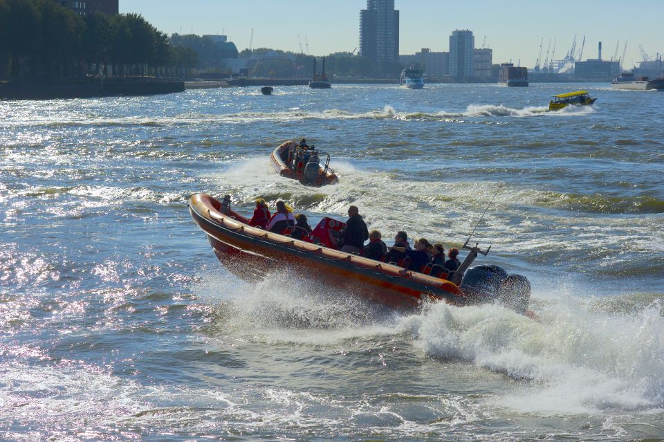Rotterdam: Private Maas River Speedboat Cruise - Key Points