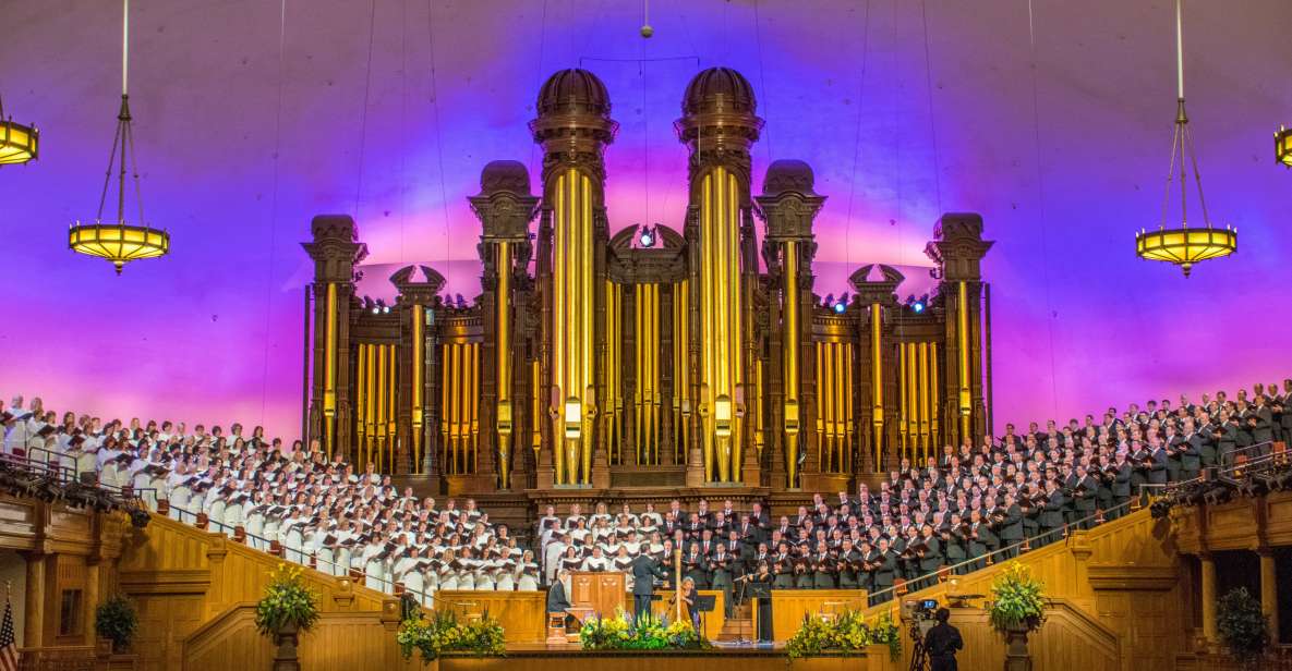 Salt Lake City: Guided City Tour and Mormon Tabernacle Choir - Tour Details