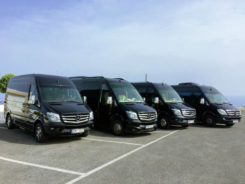 Santorini Private Ride Transfer Services - Key Points