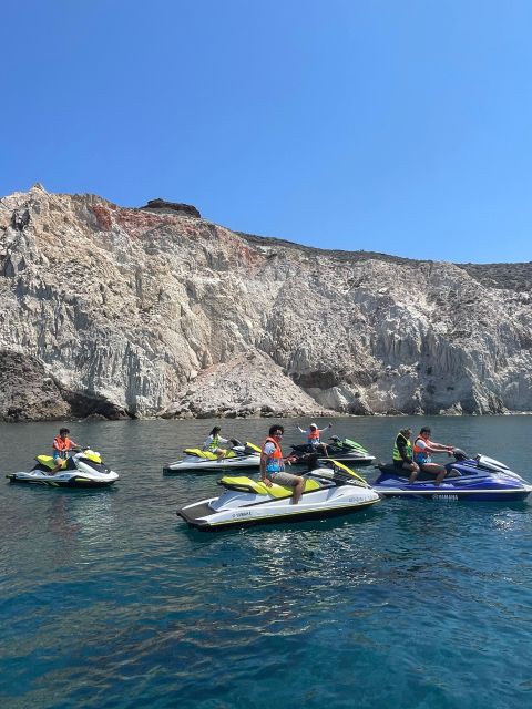 Santorini:Volcanic Beaches Cruise With Jet Ski - Key Points