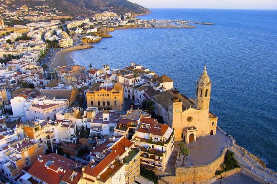 Sitges: Sailboat Trip + Walking Tour and Wine Cellar Tour - Key Points