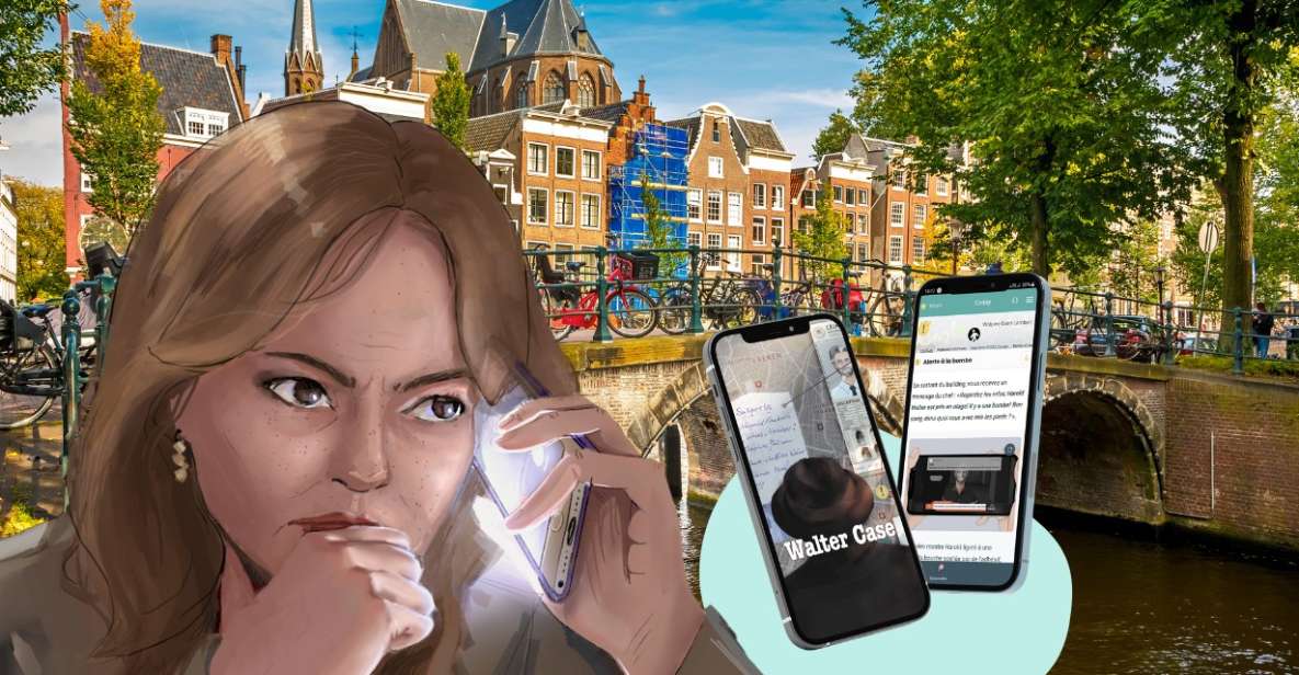 The Walter Case" Amsterdam : Outdoor Escape Game - Key Points