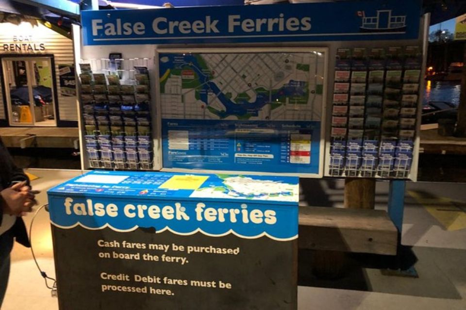 Vancouver City Sightseeing & Aquabus False Creek Ferry Ride - Key Points