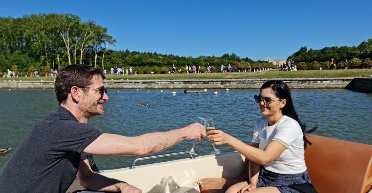 Versailles: Gardens Golf Cart Tour, Row Boat, Palace Tickets - Key Points