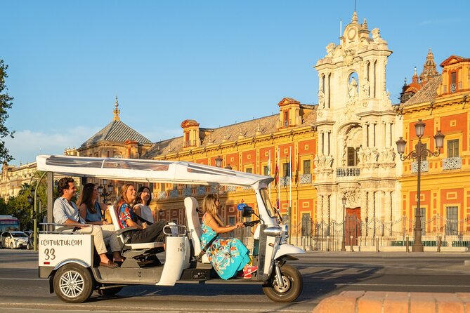Welcome Tour to Seville in Private Eco Tuk Tuk - Key Points