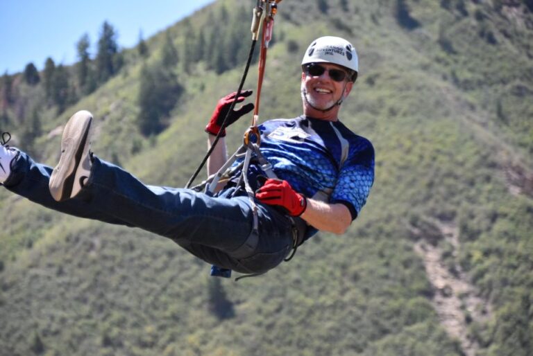 12-Zipline Adventure in the San Juan Mountains Near Durango