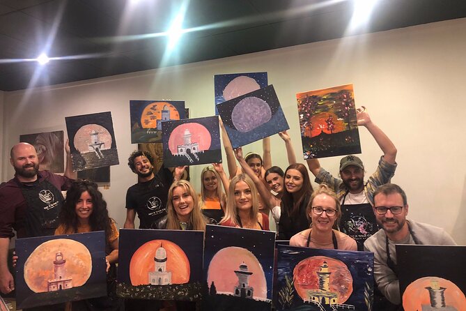 Adults Art and Wine Class in Byron Bay - Unleash Your Creative Side