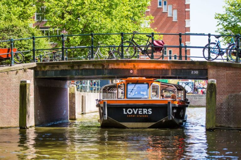 Amsterdam: Semi-Open Canal Boat Cruise