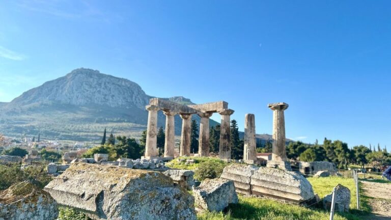 Ancient Corinth Canal – Nafplio Private Tour From Athens 6H