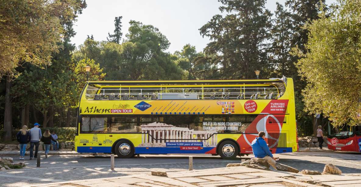 Athens: City and Seaside Yellow Hop-on Hop-off Bus Tour - Tour Details and Logistics