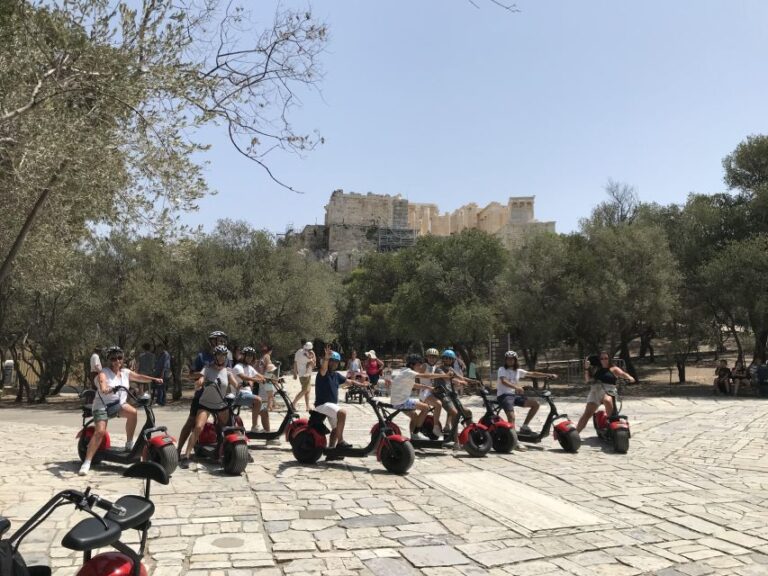 Athens: Guided City Tour by Electric Scooter or E-Bike