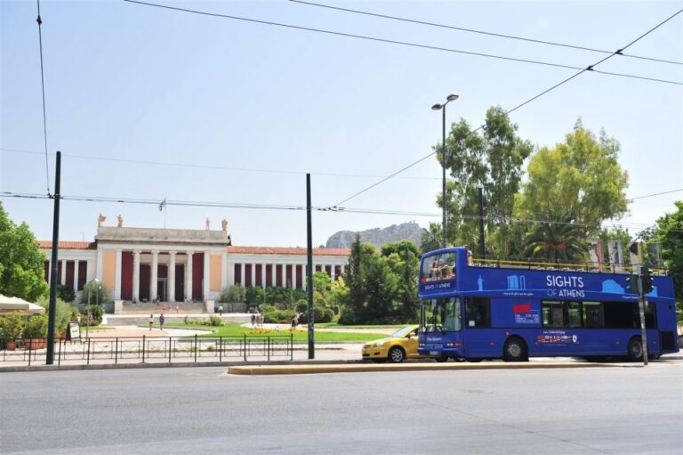 Athens: Island Cruise With Lunch & Hop-On Hop-Off Bus Ticket