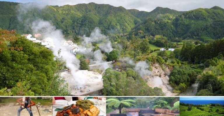 Azores: Full Day Private Tour Furnas Hot Baths & Gastronomy