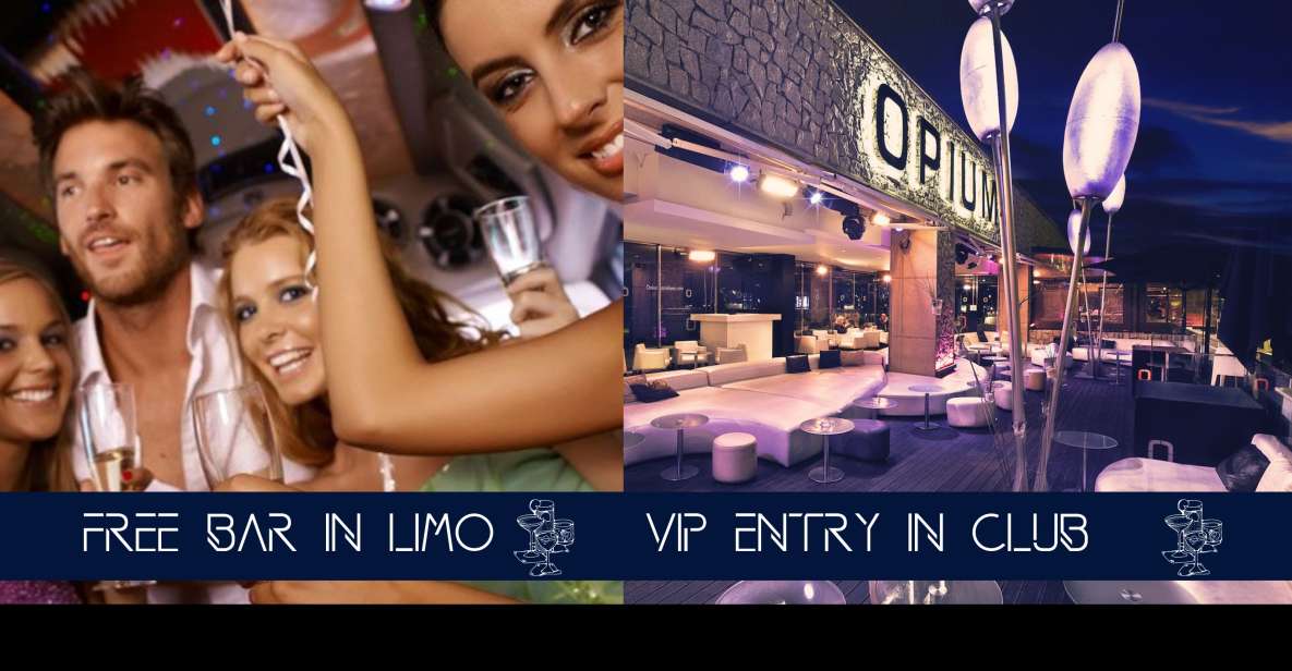 Barcelona: Limousine Ride With Drinks & Entry to Nightclub - Experience Details