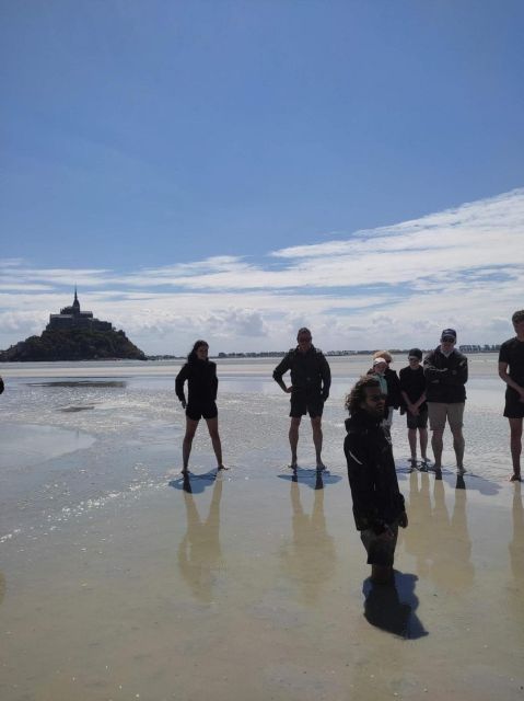 Bay of Mont Saint-Michel : Heading For Tombelaine Island