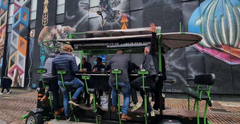 Birmingham Beer Bike – Private 1h Tour With Unlimited Drinks