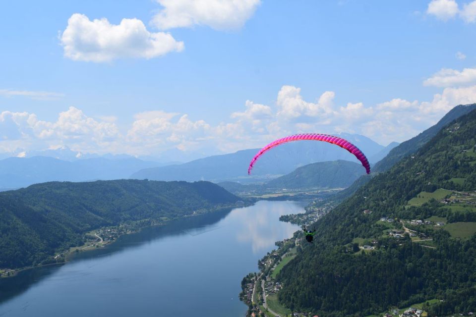 Bodensdorf, Carinthia: Tandem Paragliding Flight - Activity Details