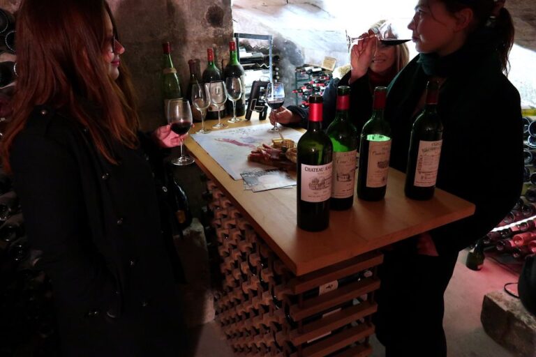 Bordeaux: Vintage Wine Tasting With Charcuterie Board