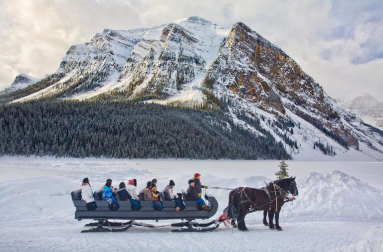 Calgary/Canmore/Banff: Lake Louise and Johnston Canyon Tour