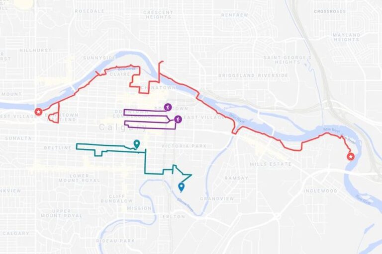 Calgary: City Exploration Smartphone Audio Guide Package