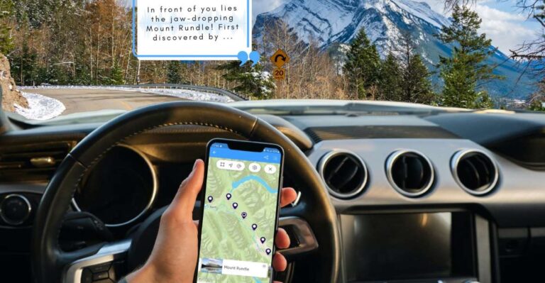 Calgary & Lake Louise: Smartphone Audio Driving Tour