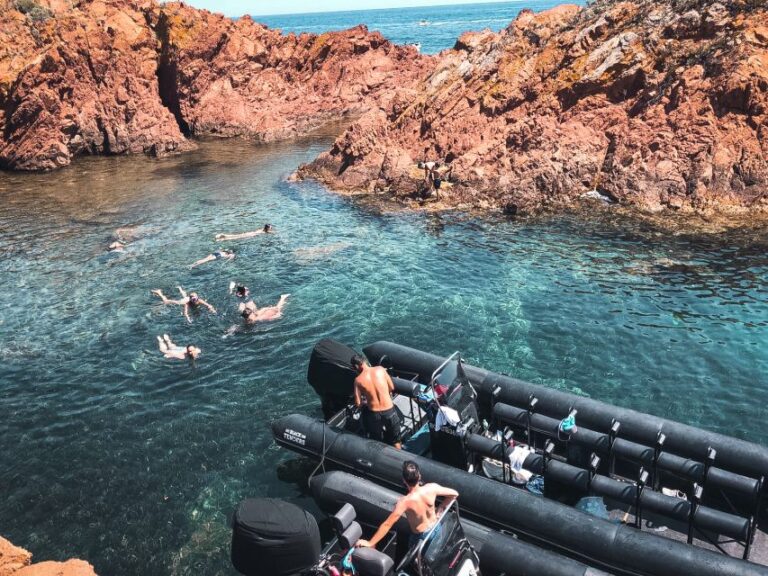 Cannes: Scenic Coves RIB Boat Tour