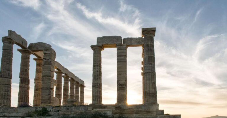 Cape Sounion With Guided Tour in the Temple of Poseidon