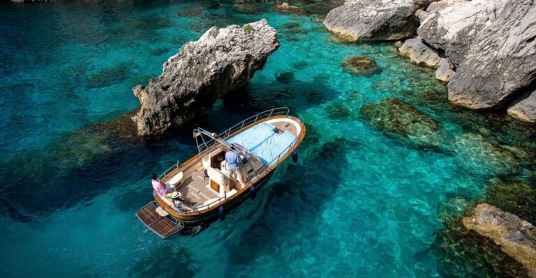 Capri: Full Day Private Customizable Cruise With Snorkeling