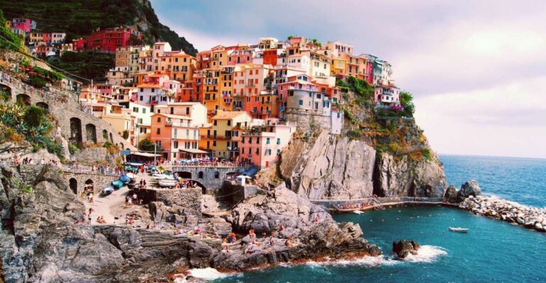 Cinque Terre Guided Tour With Lucca From Florence