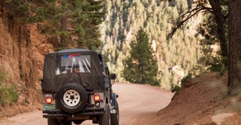 Colorado Springs: Garden of the Gods and Foothills Jeep Tour