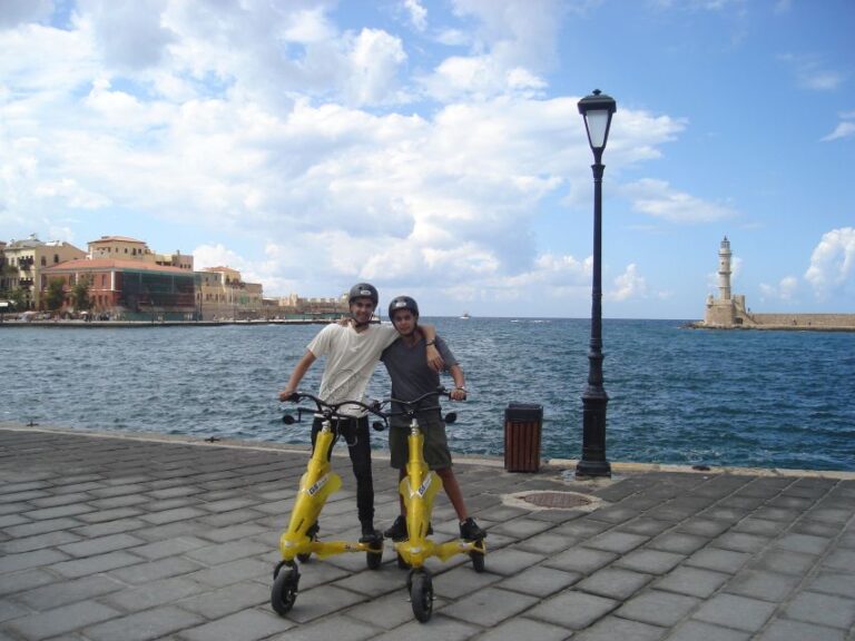 Crete: Chania Trikke Tour Through the Centuries