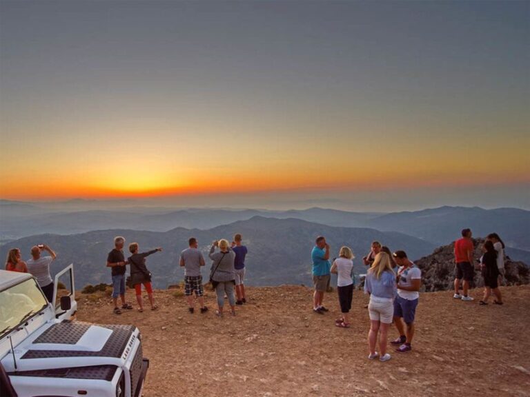 Crete: Land Rover Safari With Sunset Viewing, Dinner, & Wine