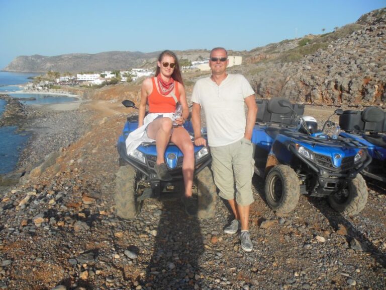 Crete: Quad Safari With Monastery, Malia Palace and Lunch