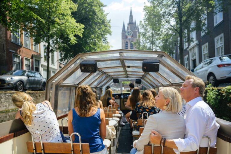 Delft: Canal Cruise With Guided Commentary