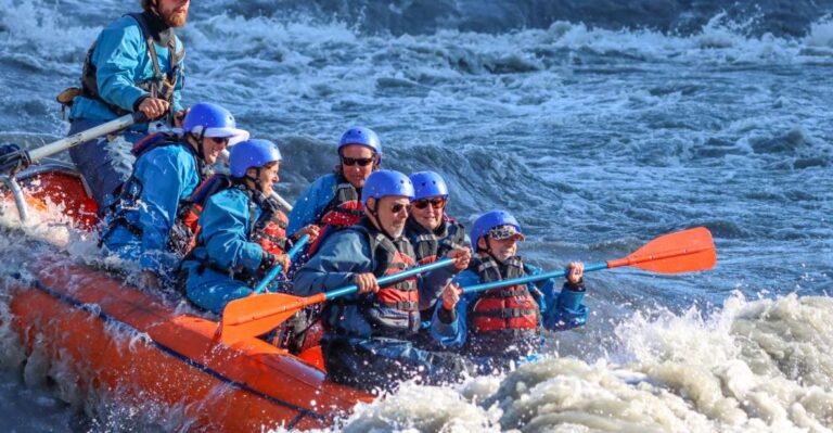 Denali, Alaska: Canyon Wave Raft Class III-IV Paddle/Oar