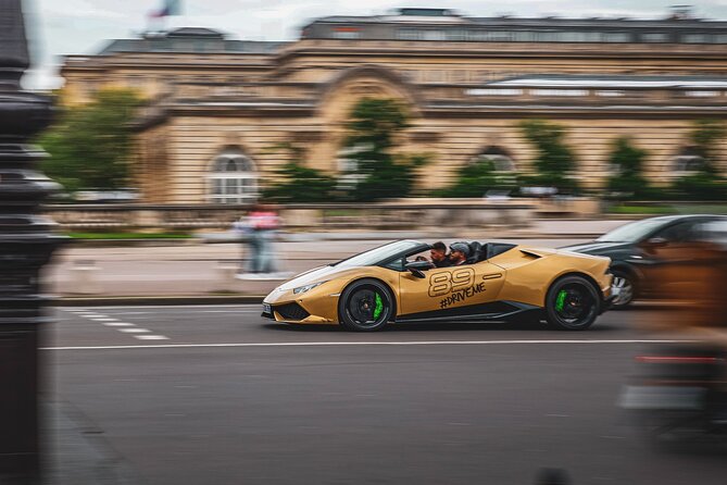 Drive the LAMBORGHINI Huracan Near the Eiffel Tower - Experiencing the LAMBORGHINI Huracan