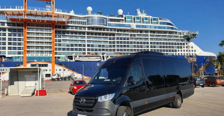 Economy Transfer: Piraeus Cruise Port to Athens Hotels