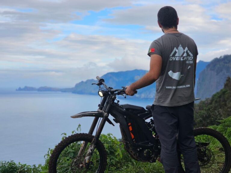 Electric Bike off Road on Madeira Island by Overland Madeira