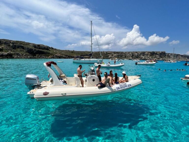 Favignana, Exclusive Trip by Dinghy