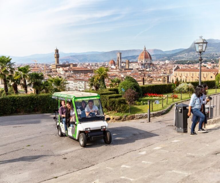 Florence Golf Cart Tour – Half Day – Guided Tour