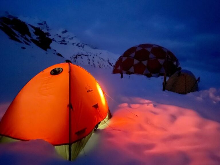 Freshfields/Lambe Glacier: Ski Basecamp