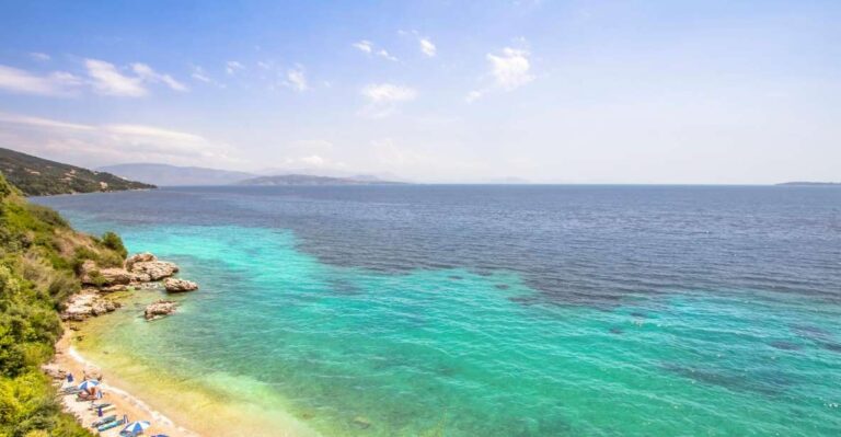 From Corfu: Private Group Transfer to Barbati Beach